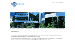 Desktop Screenshot of profiloholding.com.tr